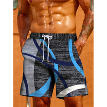 U 75626 Men's Breathable Printed Casual Shorts ��ʿ͸��ӡ��