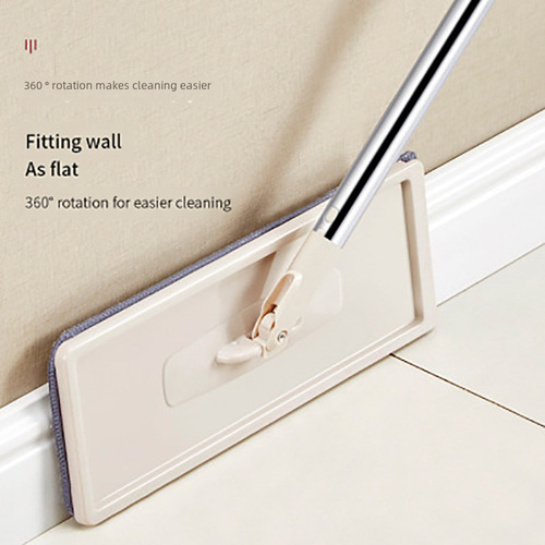 Cross-border home rotating hands-free mop bucket living room flat mop lazy mop small scratch card
