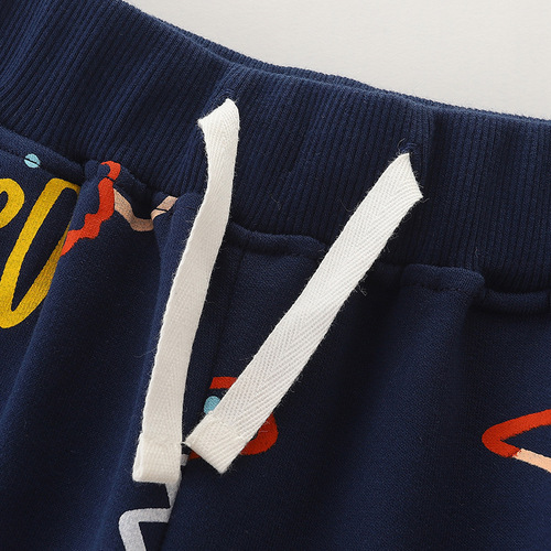 Children's Pants - Autumn  New Arrival, European and American Style, Printed, Boys' Ankle Length Trousers, Middle Children's Outerwear Sports Pants