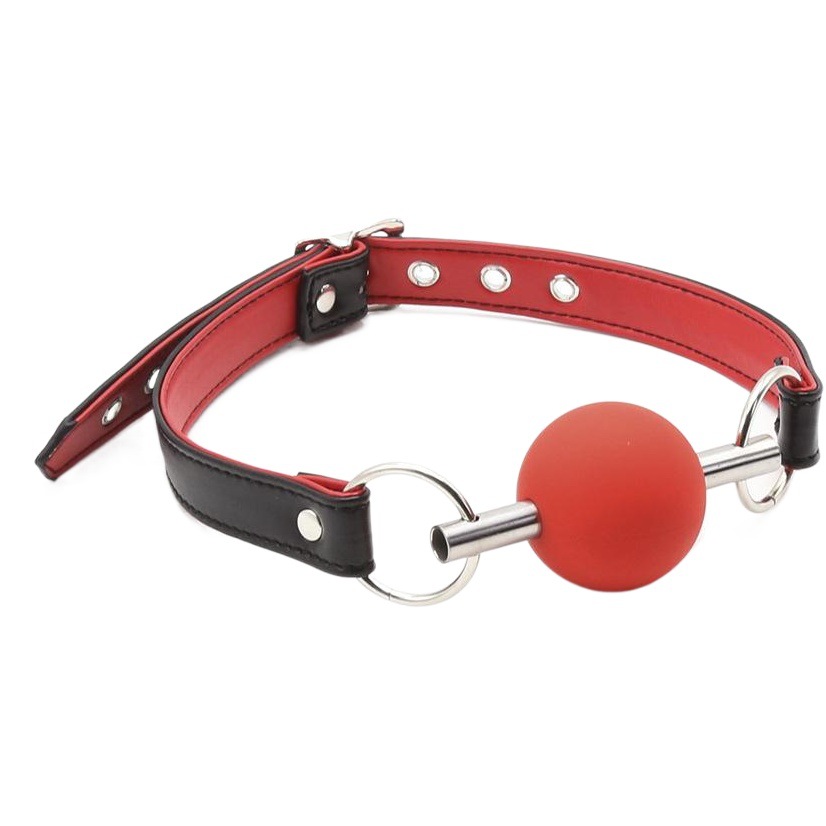 Venta al por mayor juguetes sexuales boca de silicona bola boca enchufe de la boca tamaño pequeño bola suave bola sólida boca enchufe hembra aparato image 1