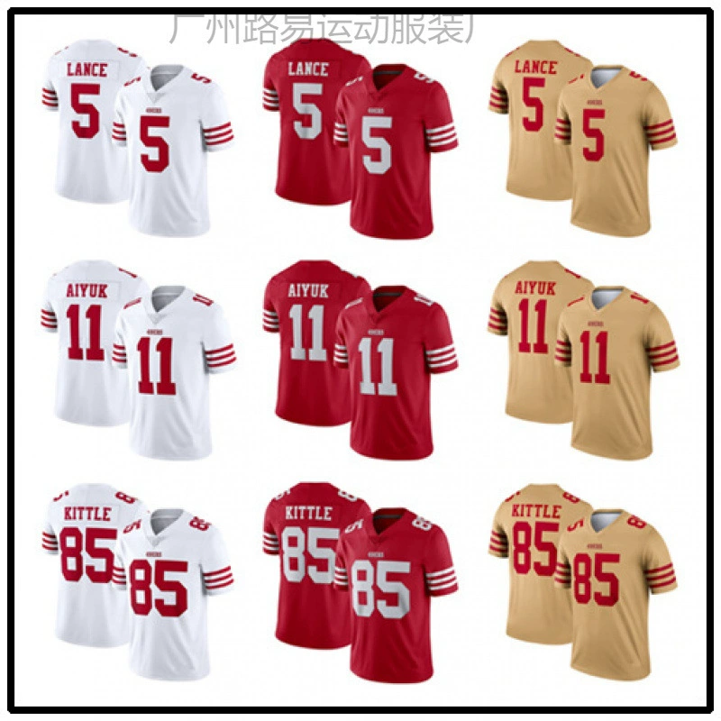 Форма для регби, трикотаж 49ers, ретро, ​​третье поколение, оптовая продажа 85 #   97 # БОСА 23. #   13 # Пурди