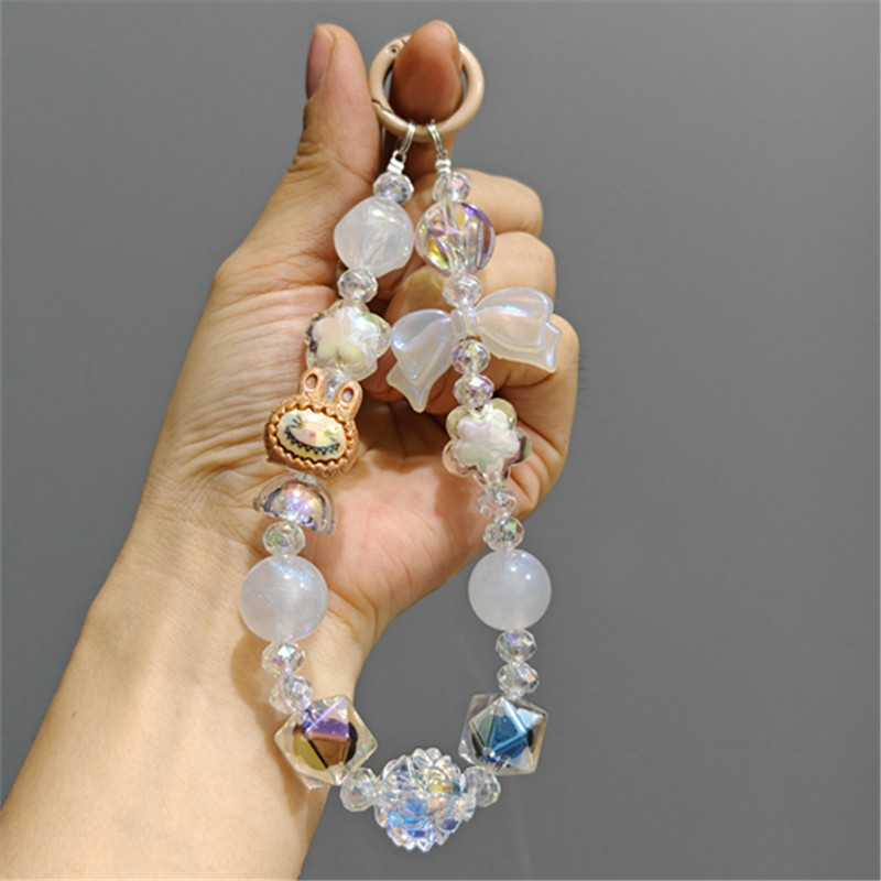 Pulsera Crystal Bubble Matt-* Vidrio blanco *