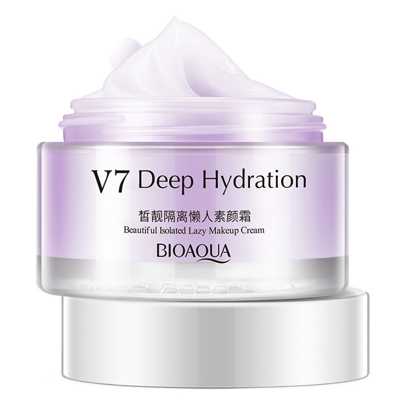 Boquan elegante belleza aislamiento perezoso crema corrector decoración belleza color V7 crema facial productos genuinos al por mayor