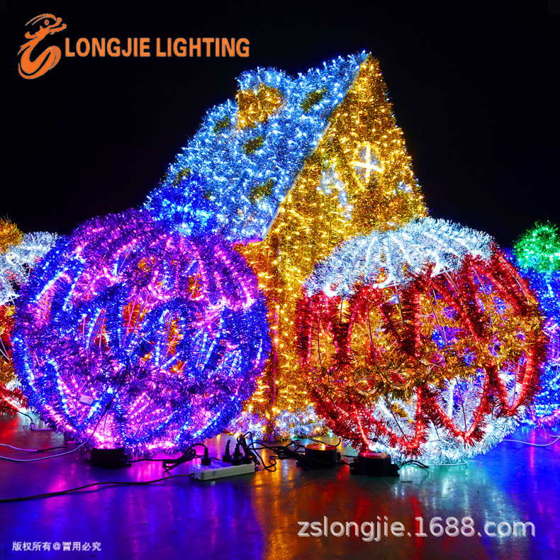 ֱ��1�� LED3DԲ��ʥ��������������3D��������װ�ε�