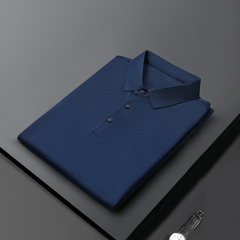 Camiseta polo nueva 2024 con mangas largas y solapa moderna para hombre, camiseta informal de negocios para hombre, ropa de primavera y otoño para hombre