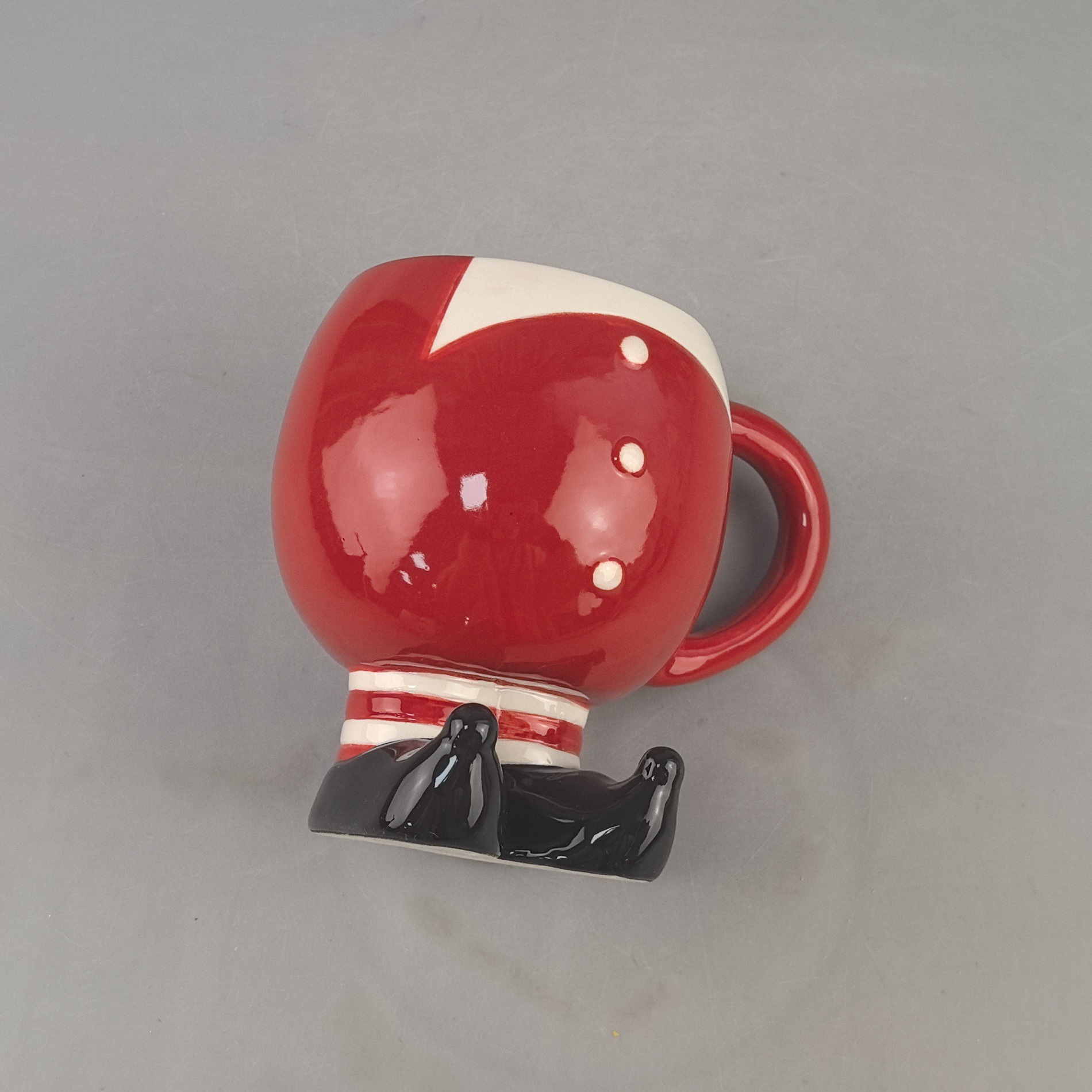 Taza de Santa de cerámica creativa Taza de cerámica linda de alto valor Regalo de Navidad Artesanía de cerámica