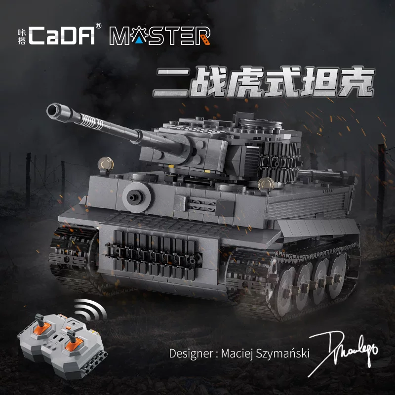 Two-eagle Kattaa Tank, mechanical constructor, toy, remote control