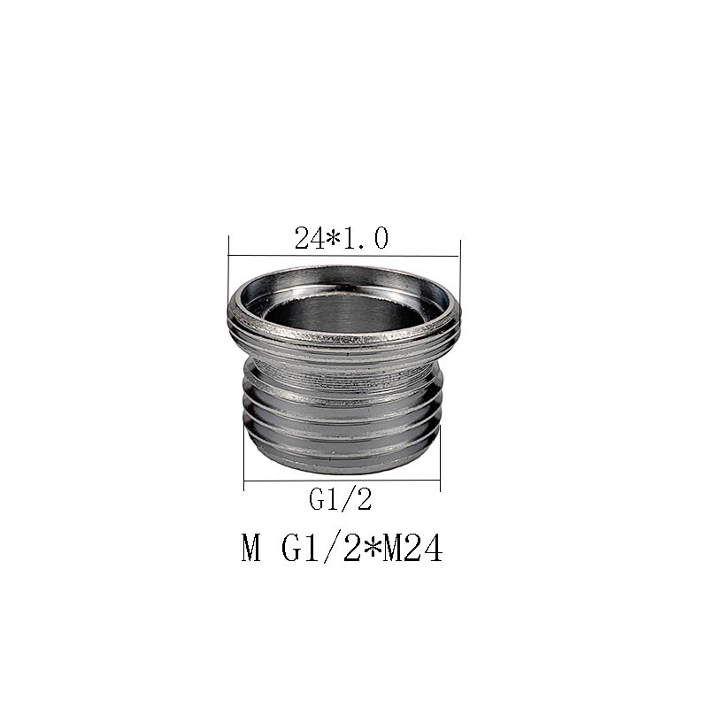 Adaptador purificador de agua de grifo Boquilla DE AGUA Bubbler 22 boquilla fina 4 puntos cabezal de ducha de dientes gruesos Alambre de alineación reductora 24 cobre