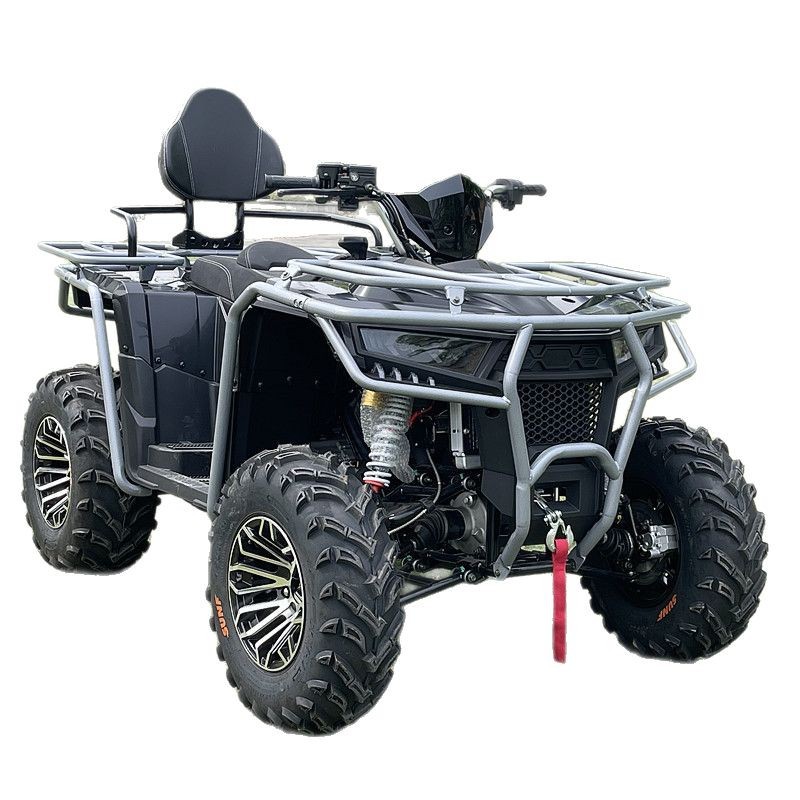 Motocicleta todoterreno de montaña de 500 cc con tracción en las cuatro ruedas, vehículo todoterreno grande de combustible 4x4 automático para nieve y playa