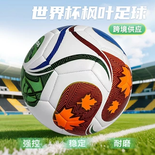 跨境足球World Cup ball成人比赛专用耐磨PU5号高弹贴皮足球定制