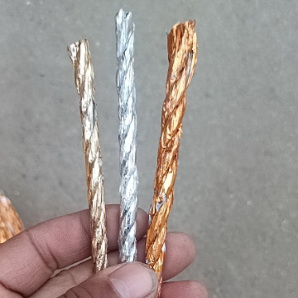 黄金绳打包绳一股绳蔬菜大棚防风压膜绳废纸打包秸秆编织袋打包绳