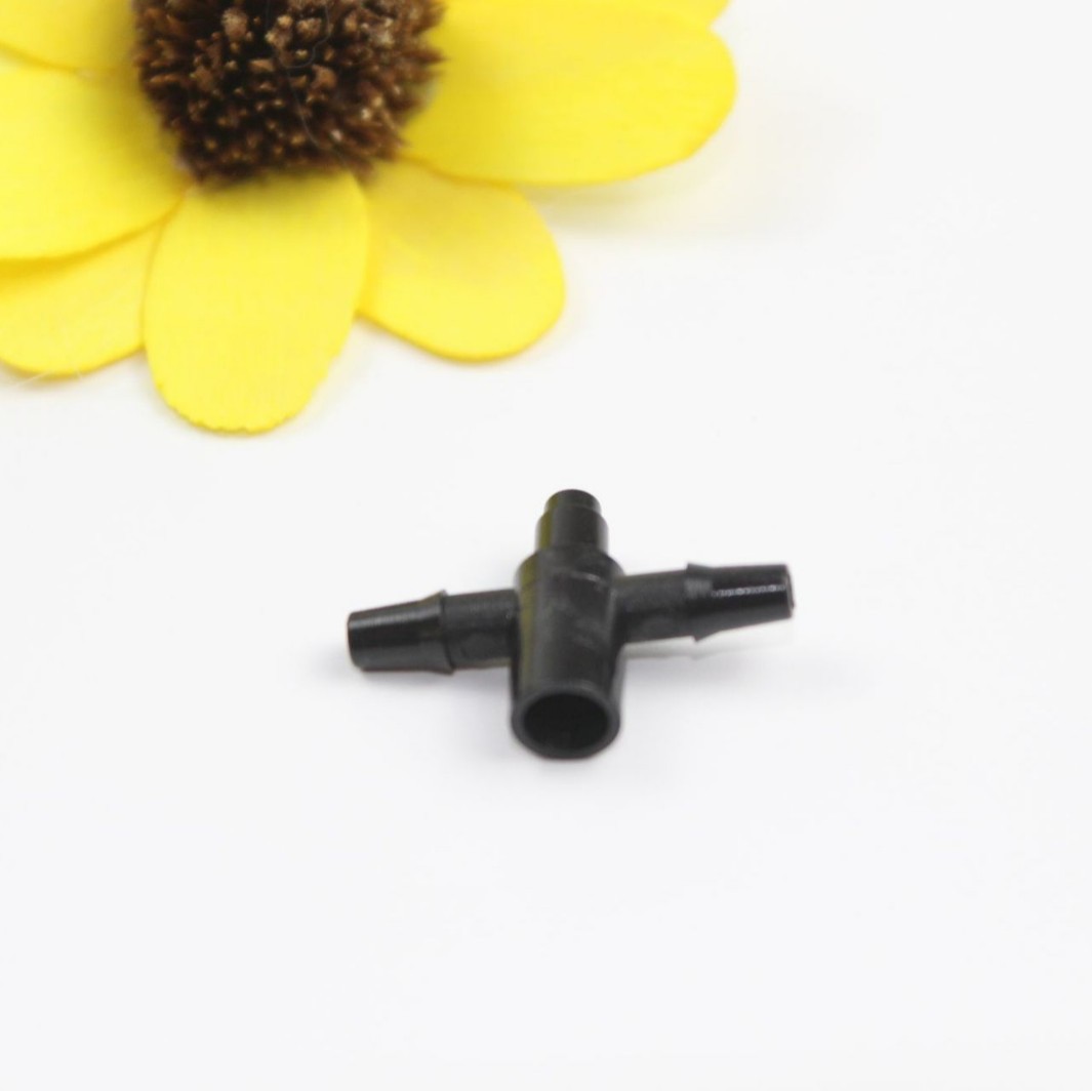 3 / 5 divisor de agua de 3 vías 1 salida 2 divisor de flujo una junta de conexión 35 accesorios de riego por goteo de pared de planta capilar image 5