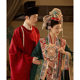 Chinese-Style Hanfu Wedding Attire, Song Dynasty Couple's Wedding Dress, Phoenix Crown and Red Robe, Bride's Wedding Gown, Do You Know the Same Style as Xiuhe Suit?