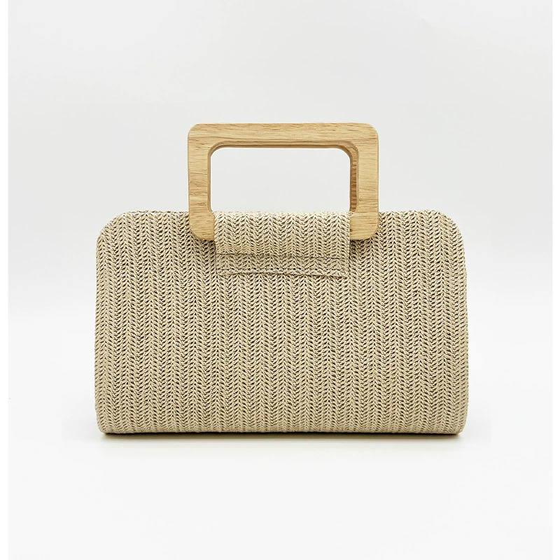 Straw shoulder bag, trend retro beach one-shoulder bag, high-end