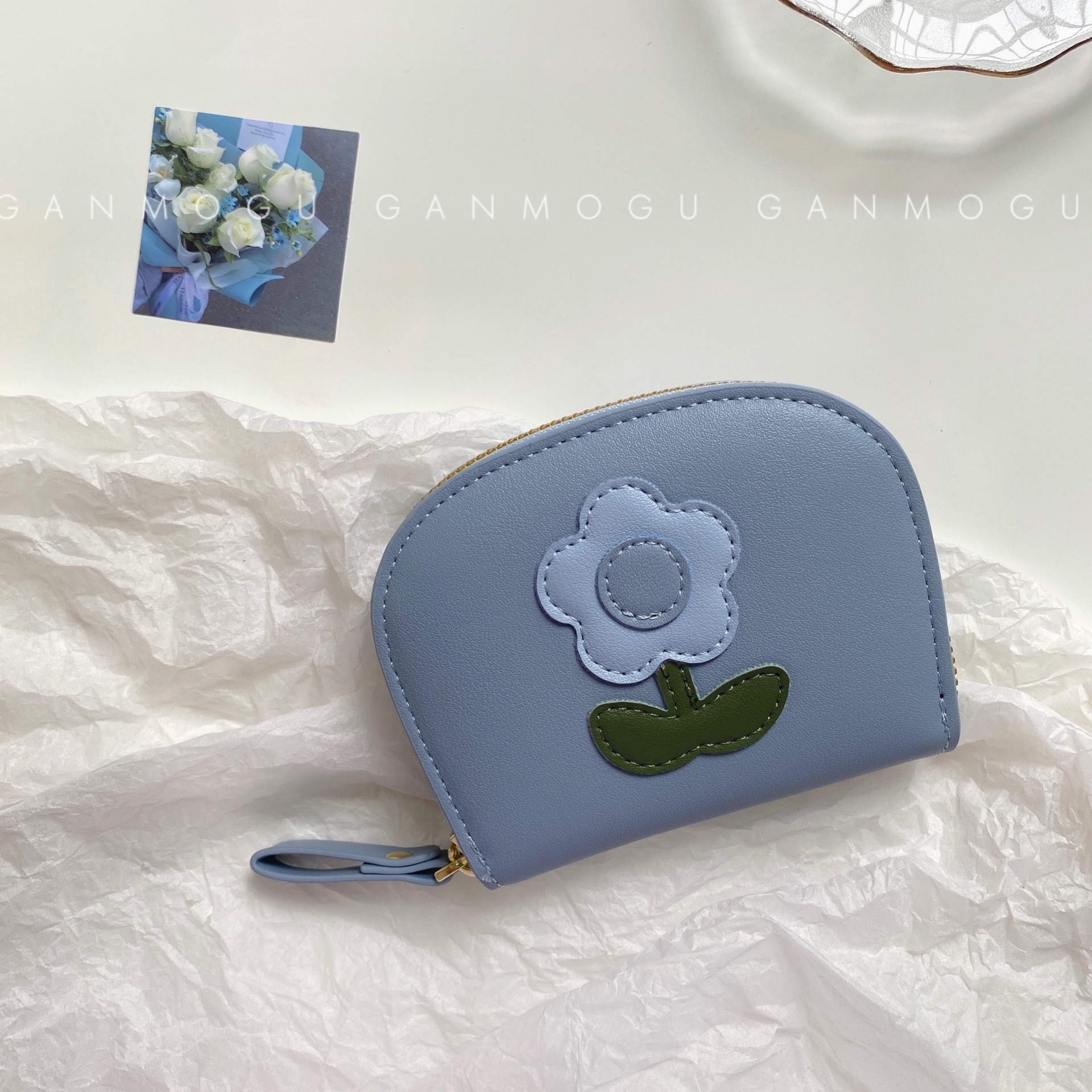 Tarjetero tipo acordeón con diseño de flores de estilo japonés, cartera para mujer, compacta, portátil, monedero, tarjetero con múltiples ranuras para tarjetas, tarjetero para tarjetas de autobús
