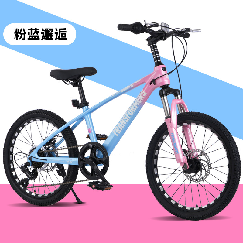 Bicicletas para adultos de doble cilindro amortiguador de velocidad variable vehículo de carretera hombre y mujer al aire libre vehículo todoterreno adolescente 22 pulgadas estudiantes de secundaria