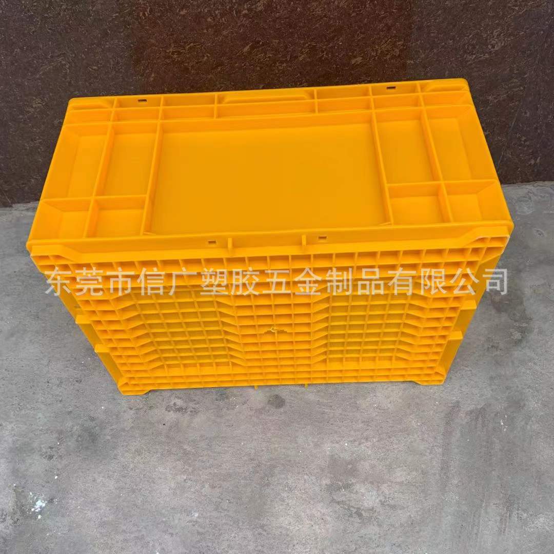 HP6A 650*435*110周转箱本田非折叠塑料框物流箱汽配箱子加厚运输-阿里巴巴