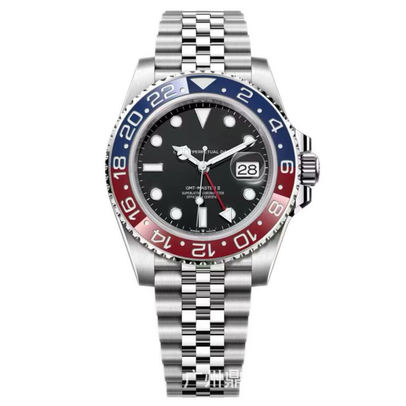 Gmt4 Needle Mechanical Watch for Men, Greenwich Mechanical Watch, Rolex Men's Watch, Waterproof, Luminous, Ceramic Coke Bezel Gmt4 Needle Mechanical Watch for Men, Greenwich Mechanical Watch, Rolex Men's Watch, Waterproof, Luminous, Ceramic Coke Bezel