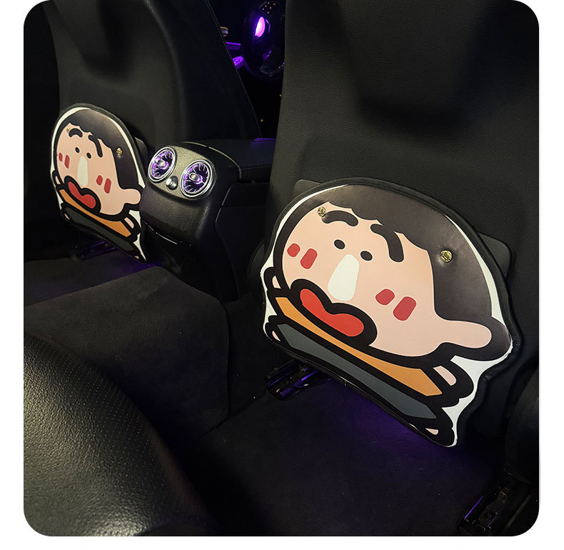 A Dai Car Anti-Kick Pad Universal Rear Seat Backrest Anti-Dirt Protective Pad Car Rear Seat Protection Pad Anti-Wear Pad