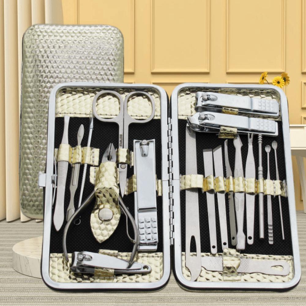 Set stainless steel for nails