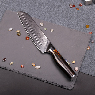 Yangjiang factory in stock Japanese Sande knife 67-layer Damascus household cooking knife sharp wholesale Japanese knife