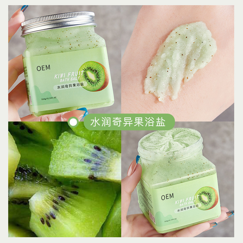 Fruit Fragrant Bath Salt oem customized back Hand Foot Bath Salt odm Horny Body Scrub oem Processing