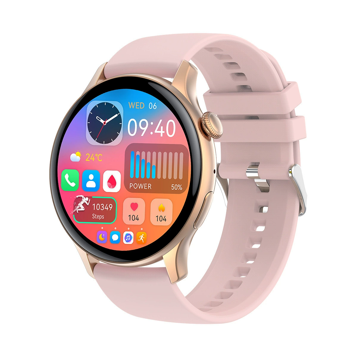 Смарт-часы AMOLED новый HK85 поддерживает NFC Bluetooth звонок Alipay оффлайн платежи смарт-часы