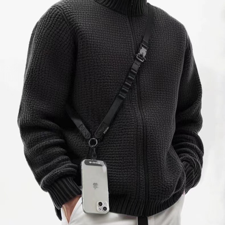 Fashionable multi-functional high-end mobile phone strap lanyard crossbody adjustable outdoor safety anti-loss shoulder strap Fashionable multi-functional high-end mobile phone strap lanyard crossbody adjustable outdoor safety anti-loss shoulder strap