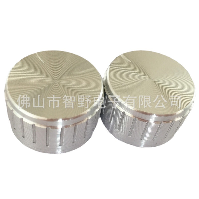Supply of Aluminum Alloy Knobs 30*17 Silver Color, Potentiometer Caps, Switch Electronic Potentiometer Knob Caps Supply of Aluminum Alloy Knobs 30*17 Silver Color, Potentiometer Caps, Switch Electronic Potentiometer Knob Caps