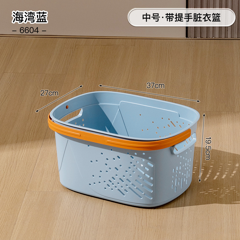 洗濯かご家庭用汚れた服収納かご洗濯かご浴室洗濯かごトイレに服の神器収納かごを置く|undefined