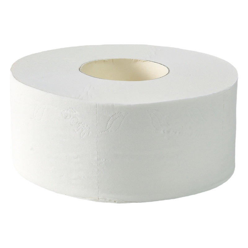 Papel higiénico jumbo comercial al por mayor para exportación, rollo jumbo de papel higiénico de 700 g, 4 capas, pulpa de madera virgen, rollo jumbo de papel higiénico para hoteles