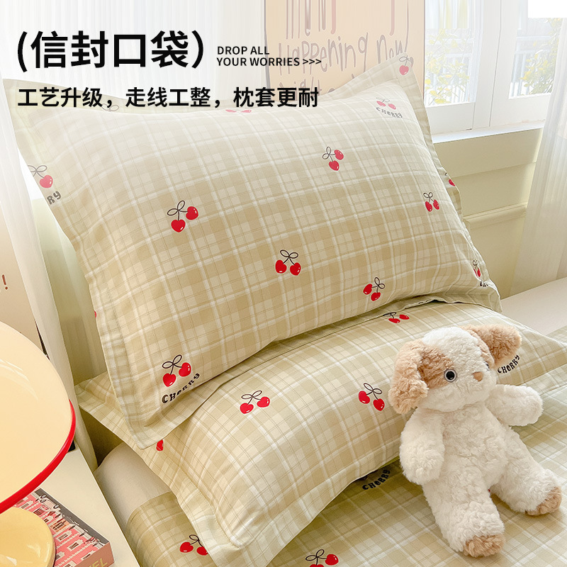 Un par de fundas de almohada de algodón 2025 nueva funda de almohada única de algodón de 48x74cm funda interior de núcleo de almohada