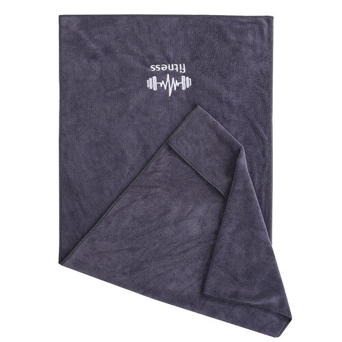 Cross-border sports towel label quick-drying sweat towel sports equipment towel soft water-absorbent breathable sports towel