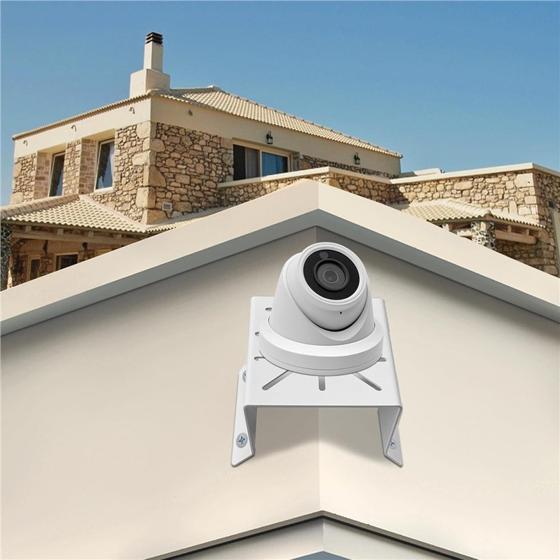 Soporte de montaje de esquina de pared para cámara CCTV LED pared / lámpara de escenario panel solar