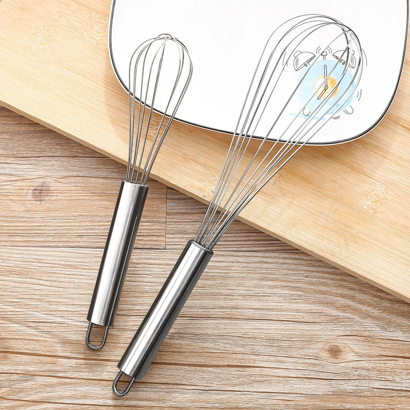 Нержавеющая сталь яйцо взбивание вручную коммерческое яйцо крем блендер маленький волосатик яйца взбиватель яйца