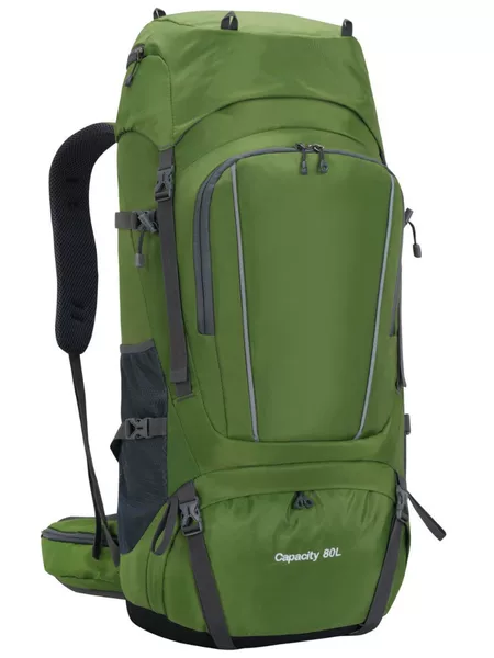 New Amazon Mountaineering Bag 80L Camping Hiking Backpack Multifunctional Large Capacity Camping Outdoor Backpack