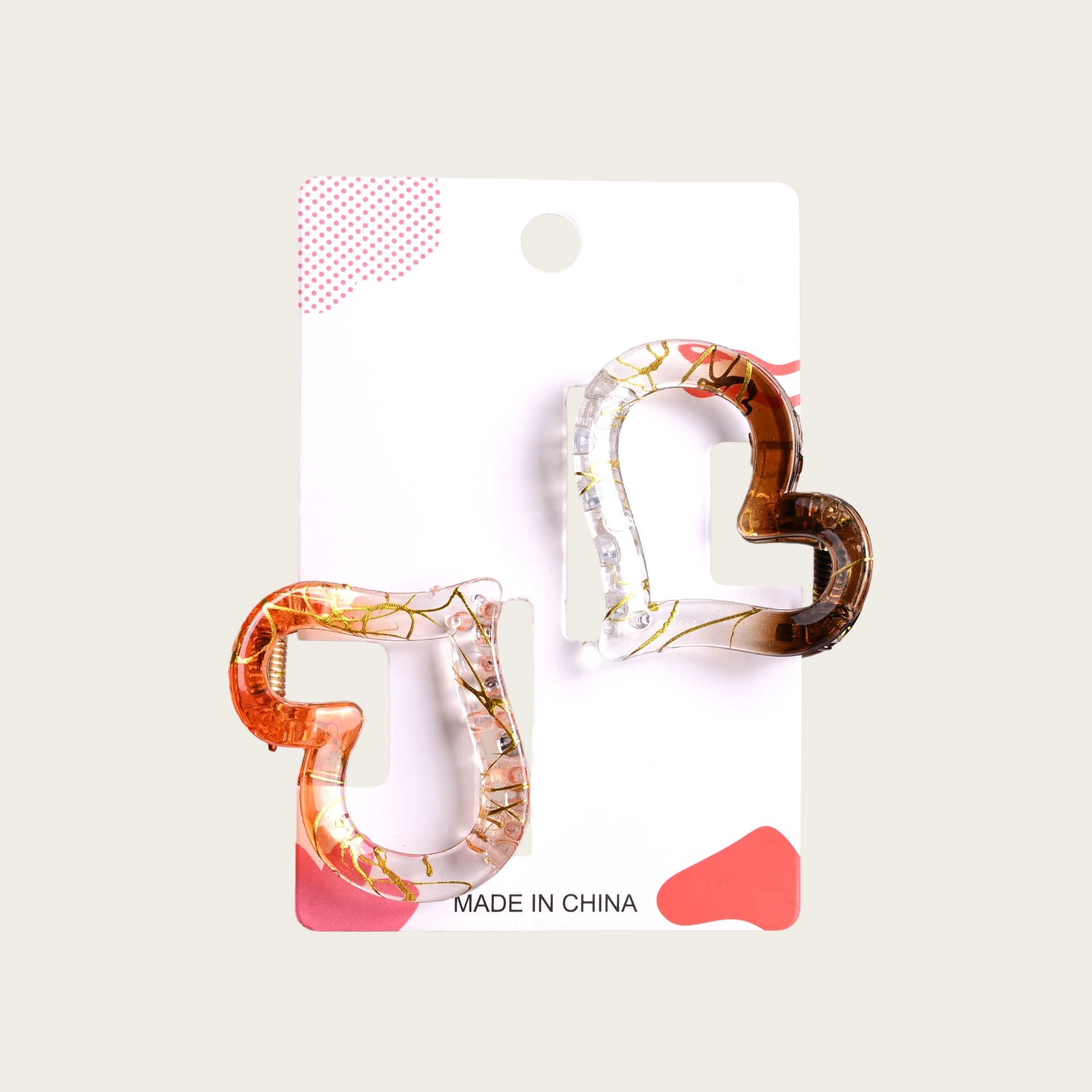 Pinza para Cabello Corazón 4.5cm image 20
