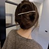 Brand metal hairgrip, hair accessory, advanced hairpin, hairpins, simple and elegant design, high-quality style