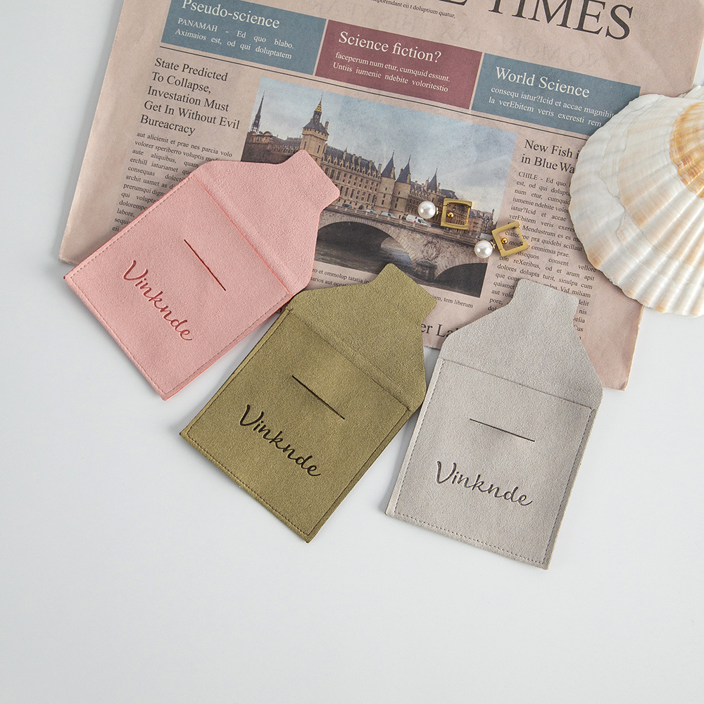 1 Pieza Franela Elegante Estilo Simple A Diario Letra Bolsas Embalaje  Joyería display picture 7