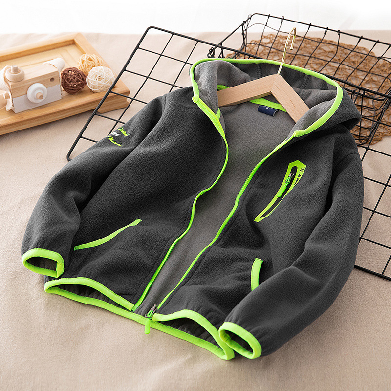 Export Trade Children's Clothing Boys' Taobao Yoyo Double-sided Fleece Jacket Sports Coat Children's Warm Sweatshirt Wholesale 