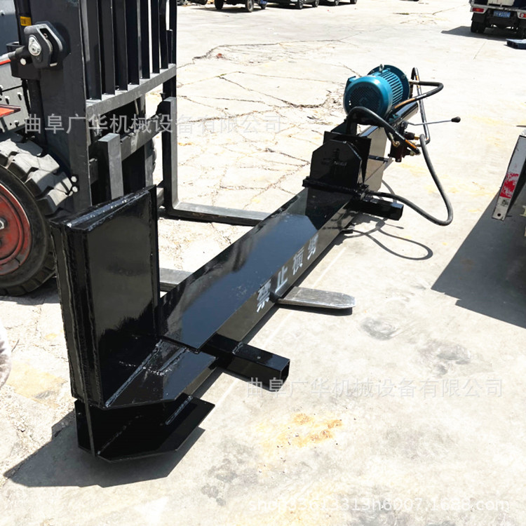 家用便携劈柴机 全自动林业机械 卧式液压劈木机