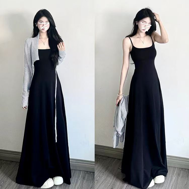Black summer dress