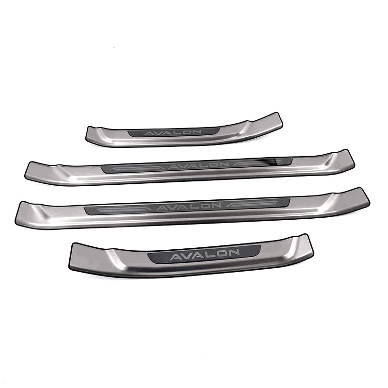 Suitable for 19 Toyota Avalon Stainless Steel Door Sill Strips Modified Welcome Pedal Trunk Rear Guard Tailgate