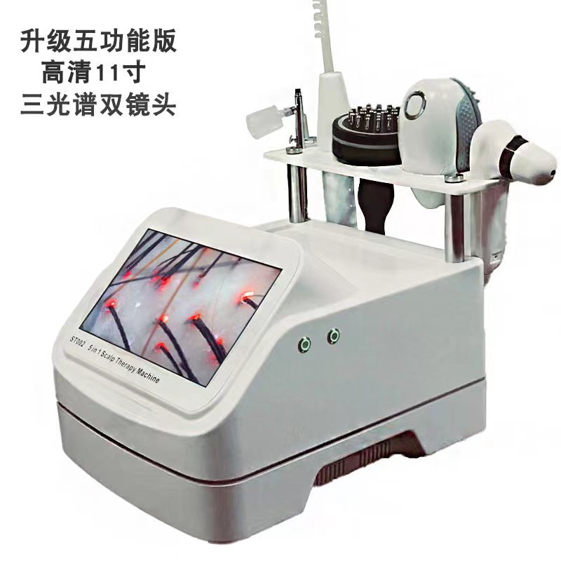 Cuidado del cuero cabelludo instrumento folículo piloso Nano spray instrumento peluquería masaje belleza peluquería herramienta