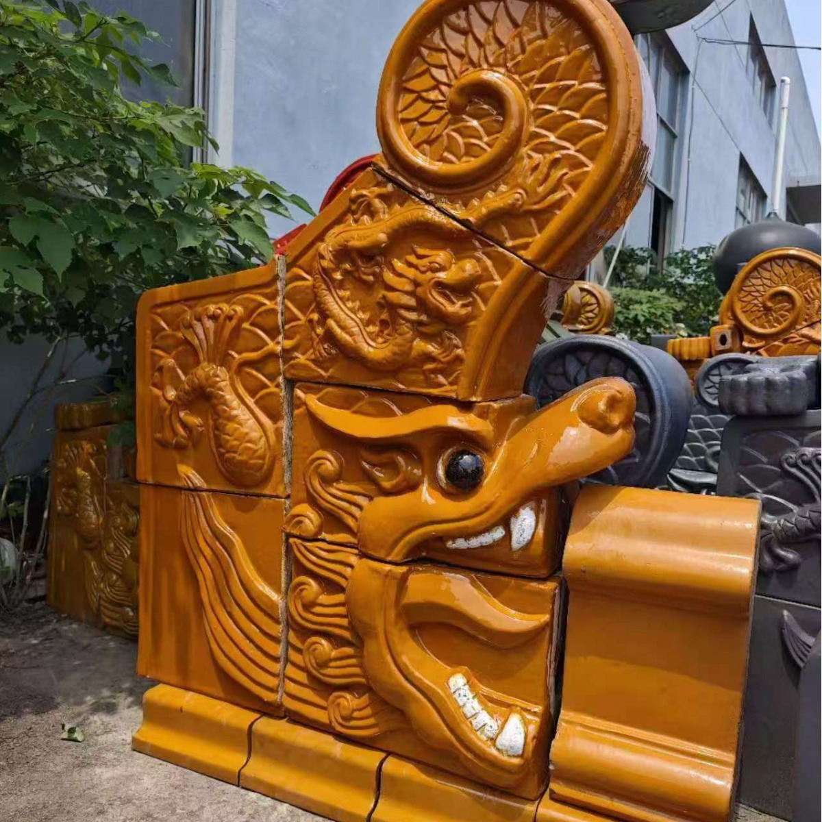 厂家供应古建筑原样修复 老瓦原样翻建 古建原样重建支持各种来图