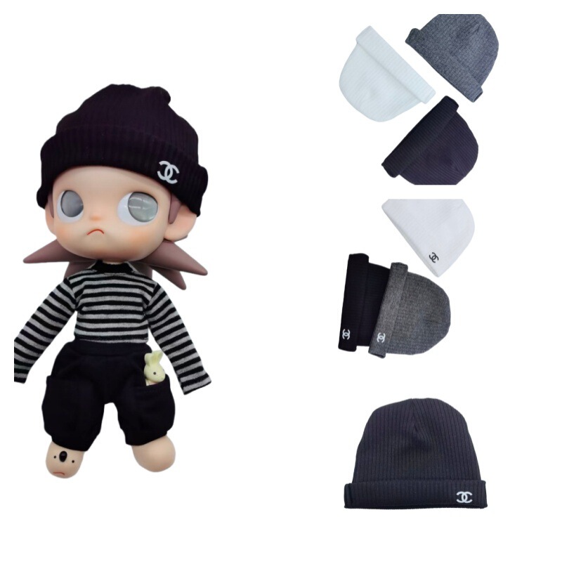 Zsiga Sister Gazi Yarn Hat Longing Place Doll Clothes 1/8 Action Figure Scarf Trendy Doll Outfits