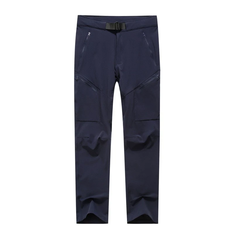 Summer travel silk quick dry thin climbing elastic breathable sports trousers for leisure