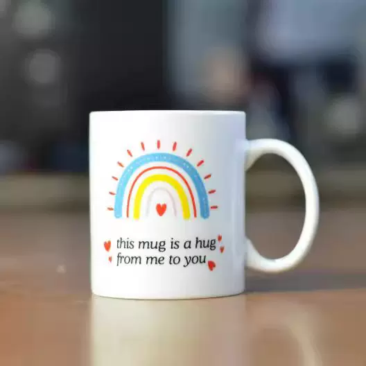 陶瓷马克杯厂家直销可定 制白瓷骨瓷强化瓷可印图案LOGO礼品杯