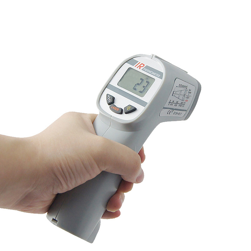 衡欣高精度AZ8888红外线测温仪温度计-20~260℃水温油温测量仪