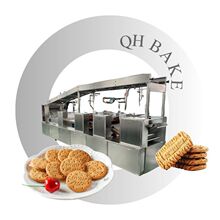 高品质苏打饼干生产线 带柴油烤箱 工业级面团压延机 软硬饼干通